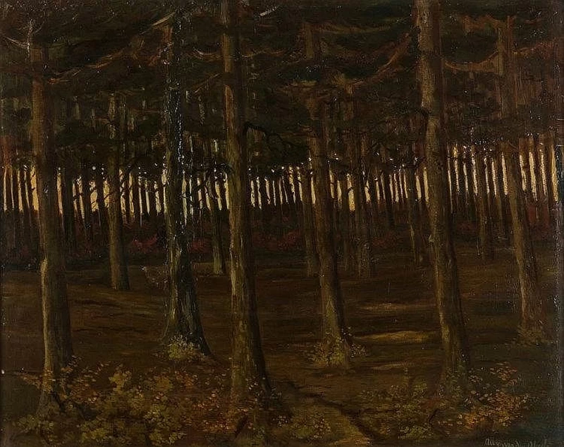 (Sint - Martens, Latem, 27 agosto 1835, Sint, Martens, Latem, 16 novembre 1918), Alberi